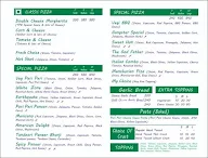 The Pizza Box menu 1