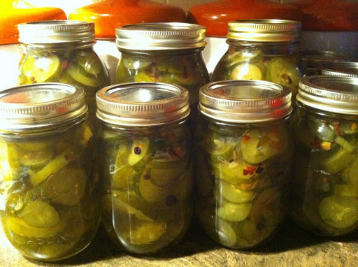 24 hour sweet pickles