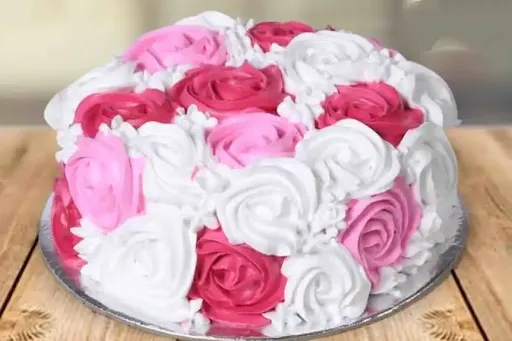 Pineapple Rose Cake