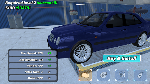 Screenshot Drag Racing City