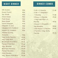 Ramar's Idli Dosai menu 2