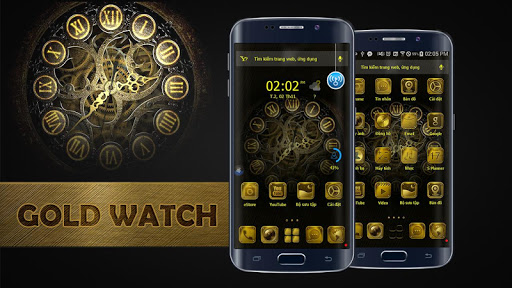 Gold Watch - eTheme Launcher