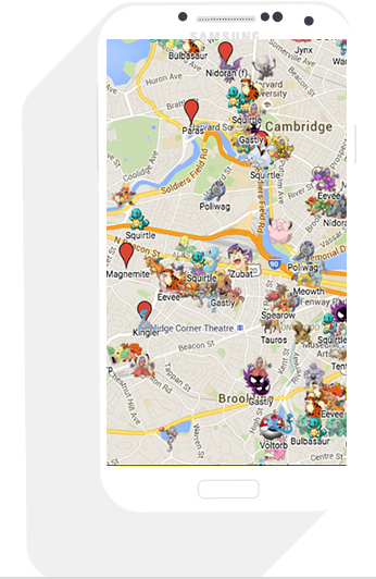 Pekago : Maps For Pokemon go Screen 2