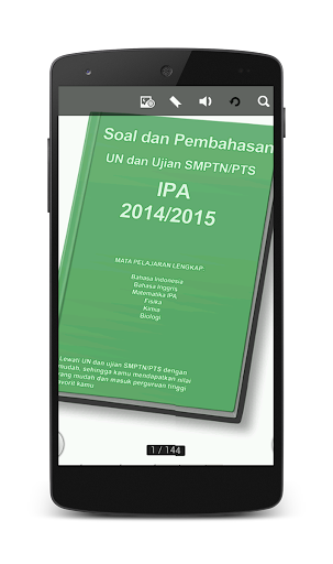 Soal Pembahasan UN SMPTN IPA