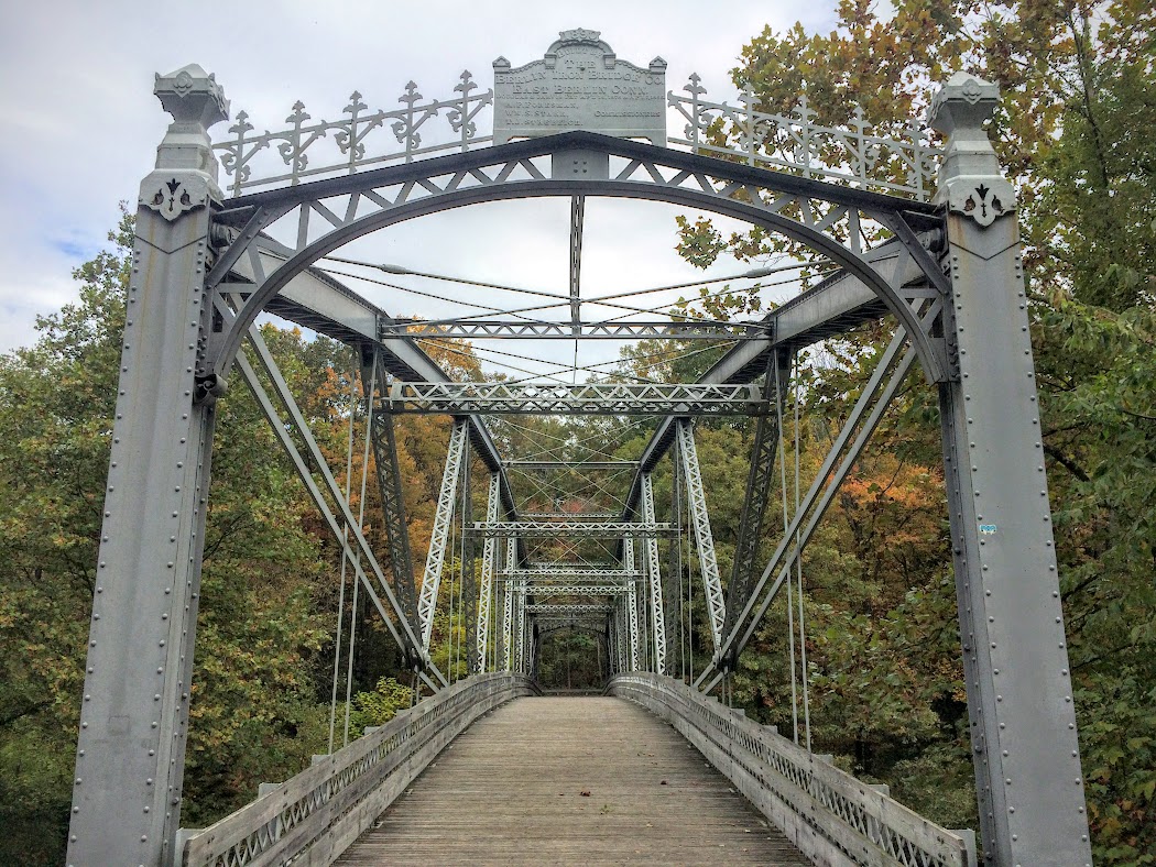 A really neat old bridge along the Appalachian Trail.