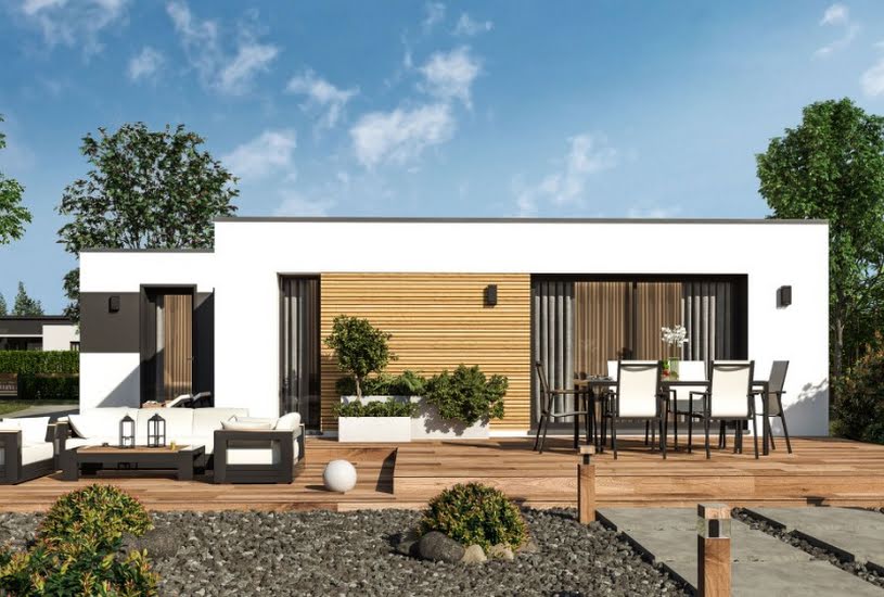  Vente Terrain + Maison - Terrain : 333m² - Maison : 85m² à Romagné (35133) 