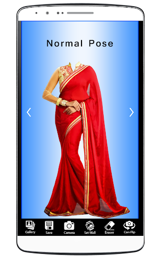 Women Fancy Saree Photo Shoot