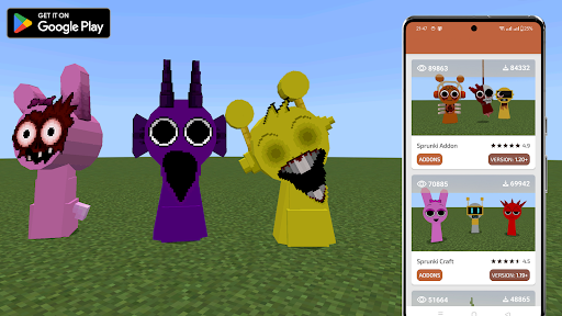 Screenshot Horror Sproonky Mods for MCPE