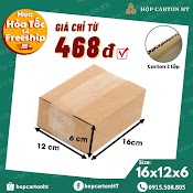 Hộp Carton Đóng Hàng 16X12X6 Size Nhỏ Đựng Phụ Kiện, Mỹ Phẩm Giá Rẻ - Hộp Carton Ht