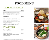Yeti - The Himalayan Kitchen menu 3