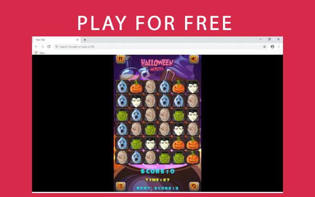 HallowenMatch Game for Chrome Preview image 1