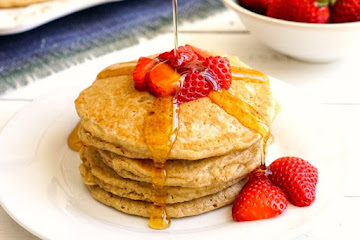 Oat Flour Pancakes