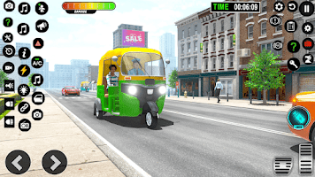 Auto Game: Rickshaw Driving 3D Screenshot
