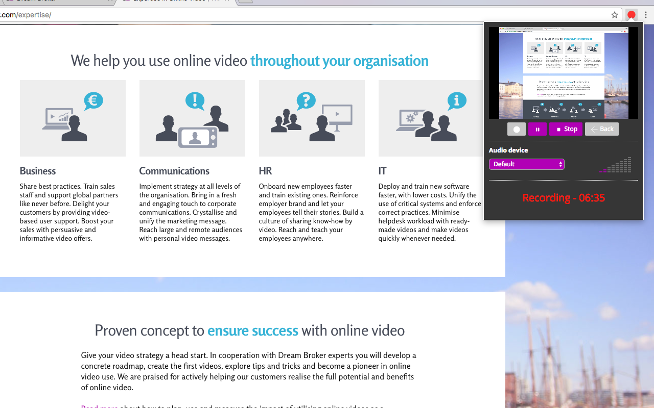 Dream Broker Studio Chrome Extension Preview image 5