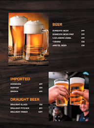 Teddy Beer menu 1