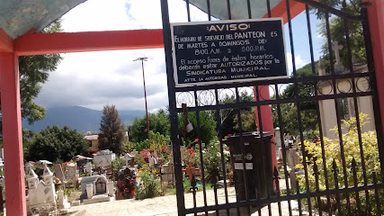 PANTEÓN MUNICIPAL DE SAN LORENZO, ETLA.