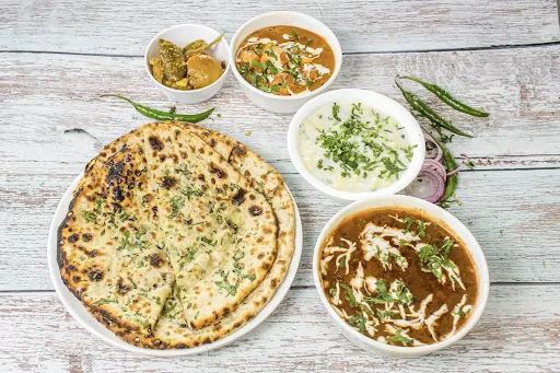 Aloo Naan Thali