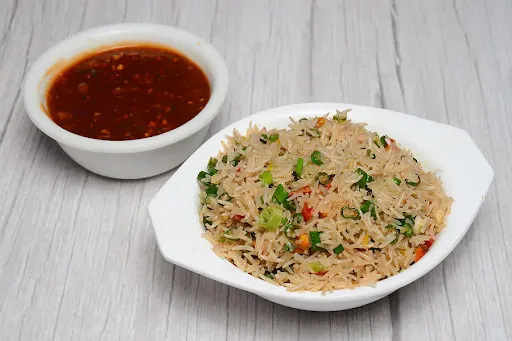 Veg Manchurian Fried Rice