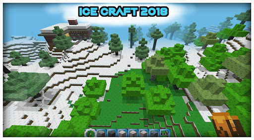 Ice craft : Winter crafting and building