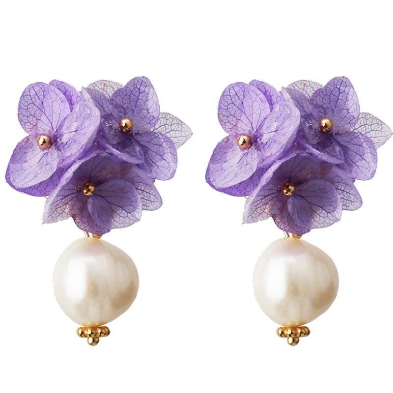 Title 7, Boucles doreilles mode fleurs personnalisées s...