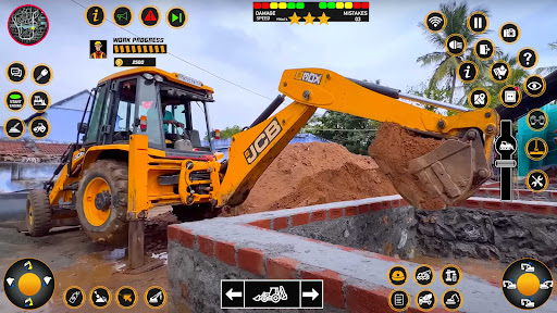 Screenshot Snow Excavator Game: JCB Games