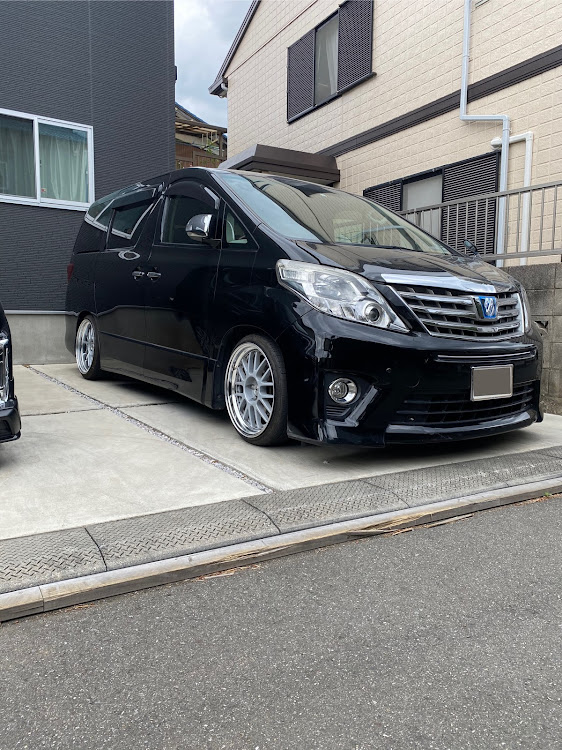 アルファードのANH20・アルファード20・SSR MS1・ホイール交換に関するカスタム事例の投稿画像1枚目