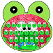 Kawaii Glitter Frog Keyboard Theme