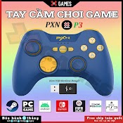 Update Tay Cầm Ps4, Ps5Tay Cầm Chơi Game Pxn P3 Wireless Usb Pin Trâu 12 Tiếng Hỗ Trợ Pc | Android | Ios | Ps4