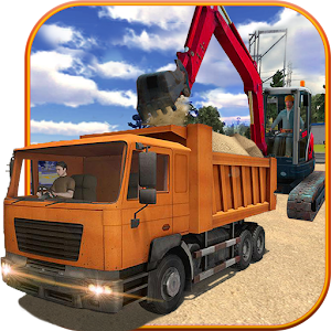 Heavy Crane Excavator Simulator 3D 1.1 Icon