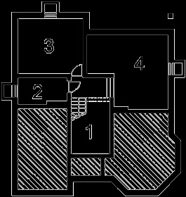 V13 - Rzut piwnicy