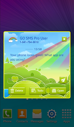 免費下載個人化APP|GO SMS 프로 무지개 app開箱文|APP開箱王