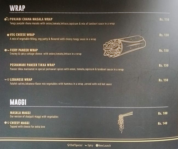 Brown Sugar menu 