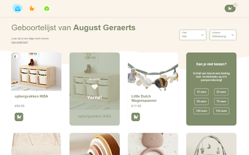 Welkom Baby - jouw online babyverhaal