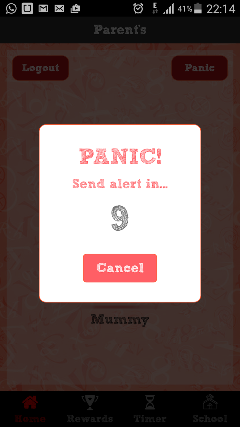iSchoolMate Parent Screen 3