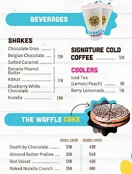 The Belgian Waffle Co menu 4