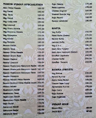 Sheetal Udupi menu 5