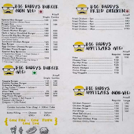 Big Daddy's menu 3