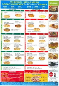 DA Pizza Palace menu 2