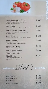 Romil's Roof menu 5