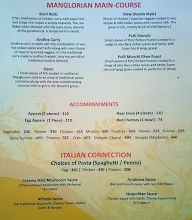 K. Lounge menu 5