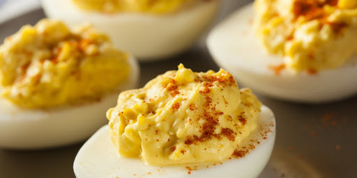 deviled eggs