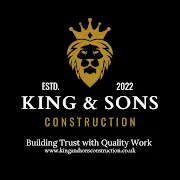 King & Sons Construction Logo