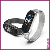 Dây Đeo Nam Châm Cs Mi Band 6, Miband 5 Chính Hãng Mijobs, Dây Đeo Thay Thế Mi Band 5, Mi Band 6 Viền Cong Cs