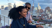 Lungile Radu and his wife Bobo are having a blast.