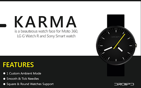 Karma HD Watch Face screenshot 3