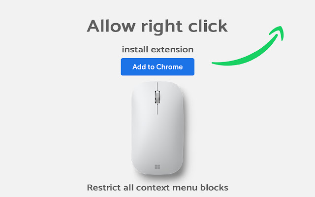 Allow Right Click