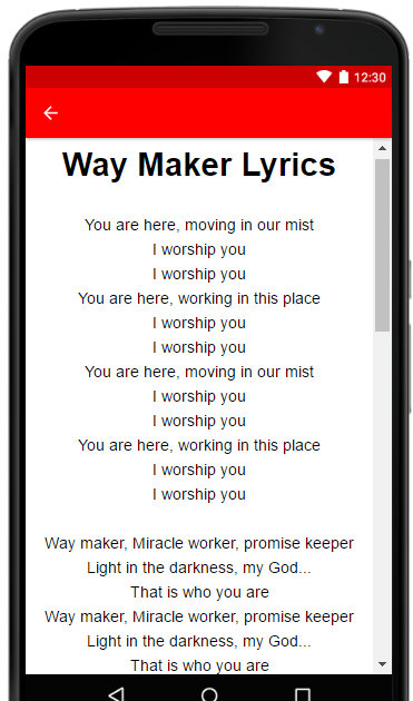 Way Maker Chords Lyrics And Sheet Music Songselect