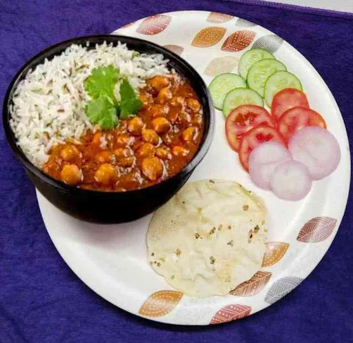 Butter Chole Jeera Rice Bowl [650 Ml