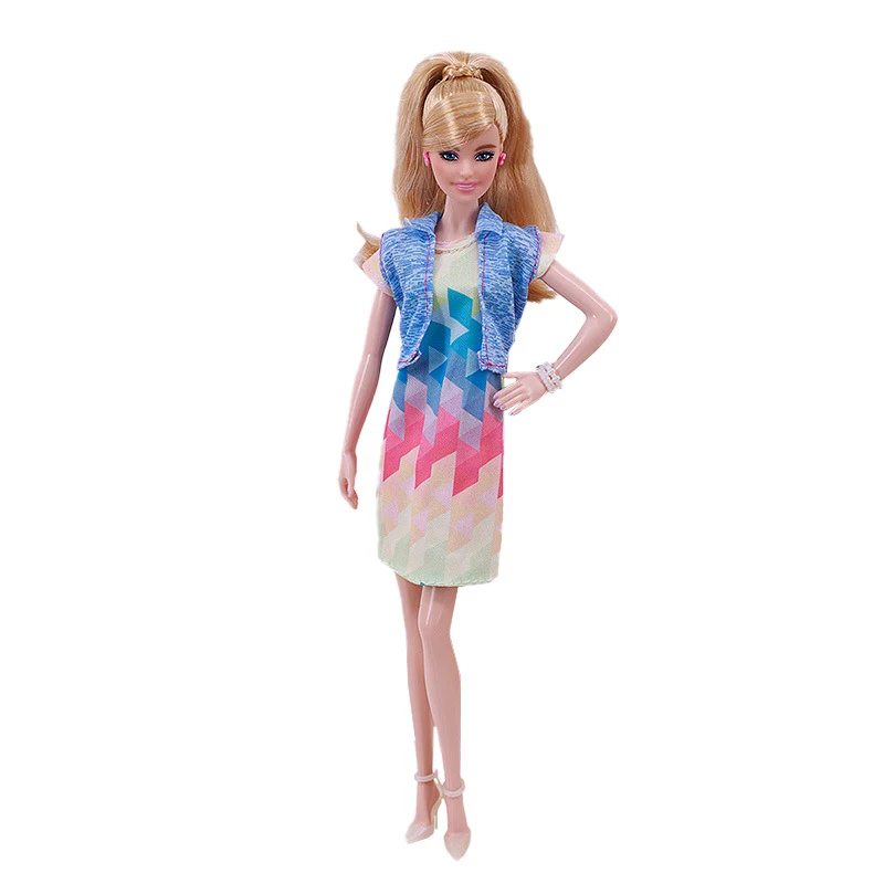 29cm 30cm Oyuncak Bebek Giysisi, Mini Yumuşak Kumaş Etek, Moda, Çocukların yaratıcılığını geliştiren, giydirilebilir bebek oyuncağı.