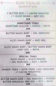 Kake Di Hatti menu 4